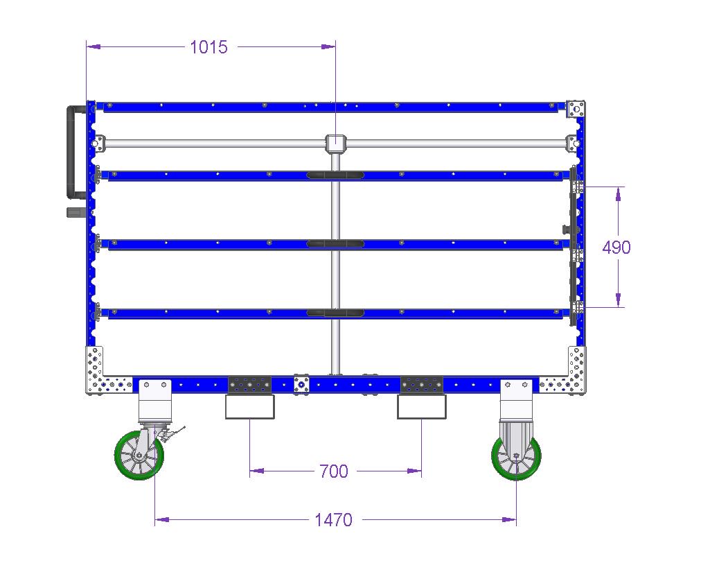 Kit Cart - 840 x 2030 mm