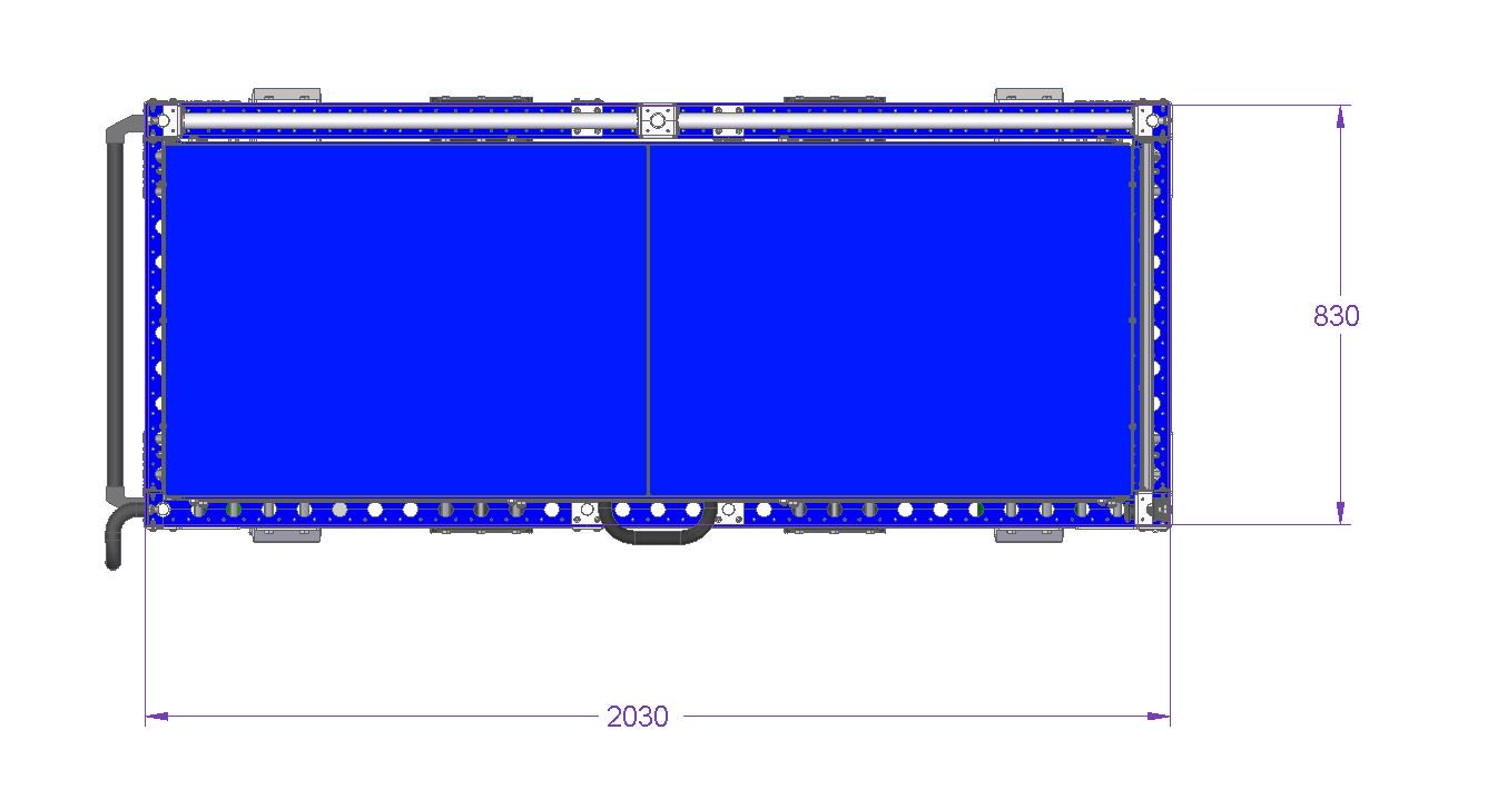 Kit Cart - 840 x 2030 mm