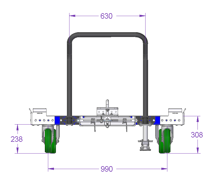 Pallet Cart - 1260 x 1260 mm
