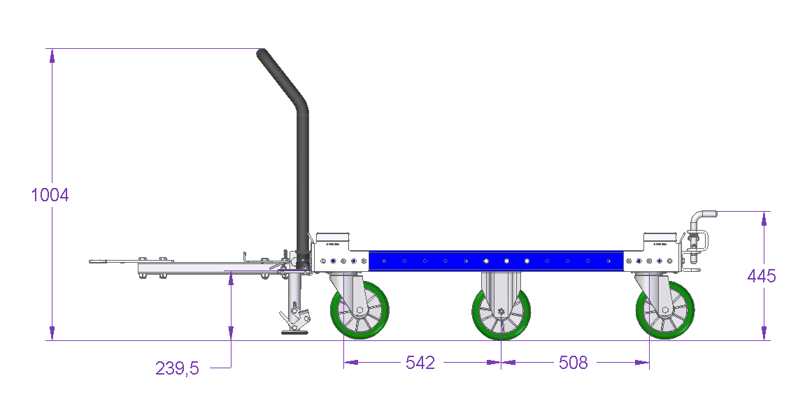 Pallet Cart - 1260 x 1260 mm