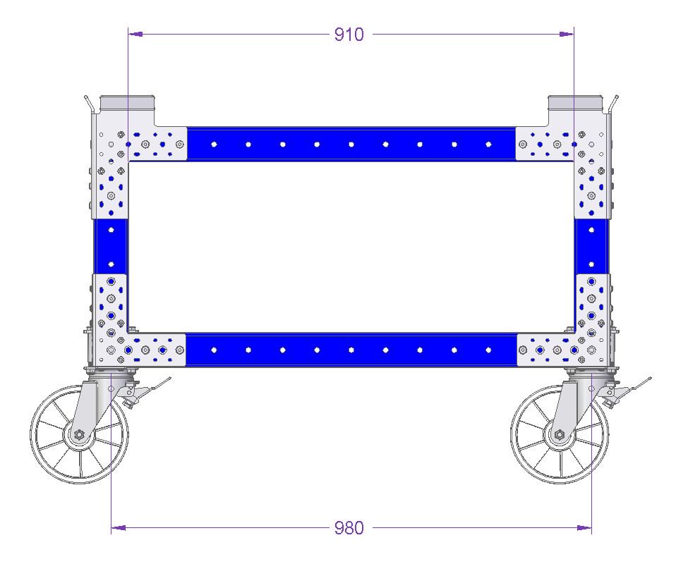 Pallet Cart High 40 x 48 inch