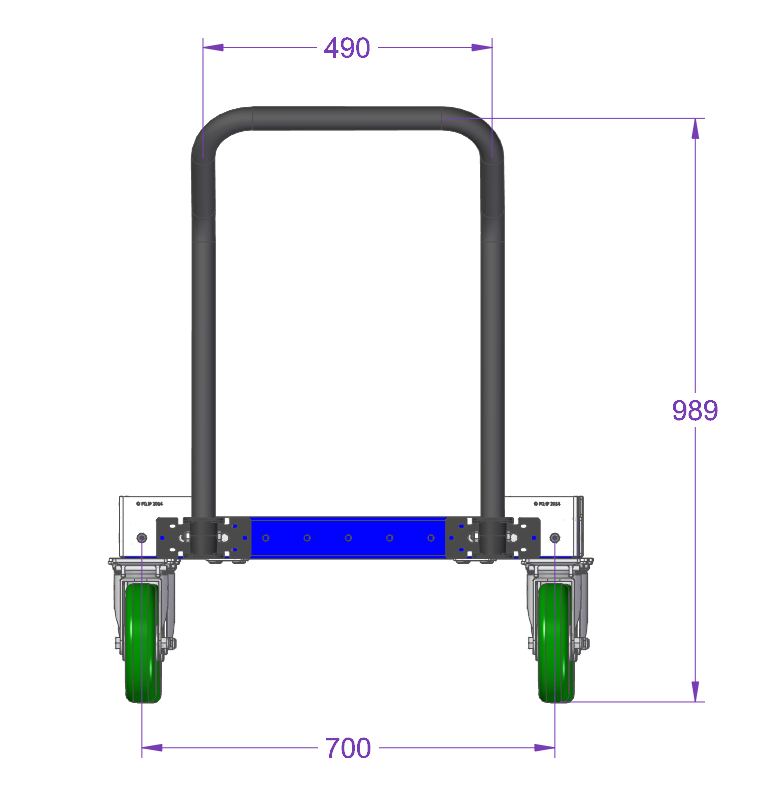 Pallet Cart - 30 x 33 Inch