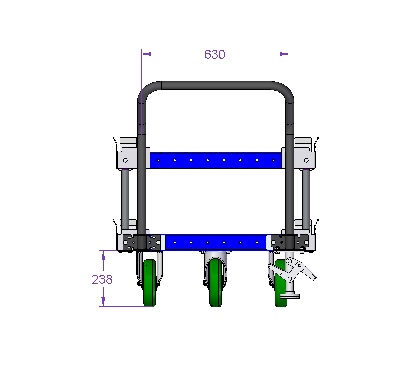 Pallet cart – 1280 x 840 mm