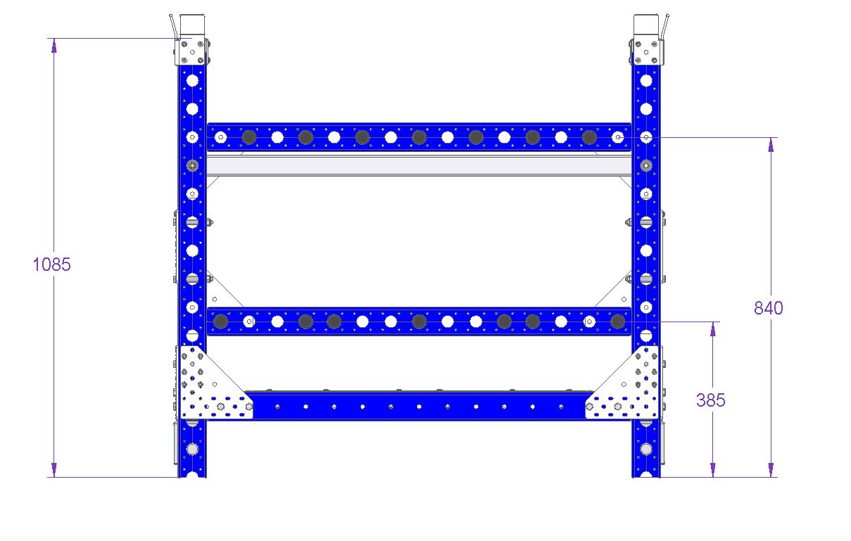 Rack For Bases - 1330 x 1190 mm