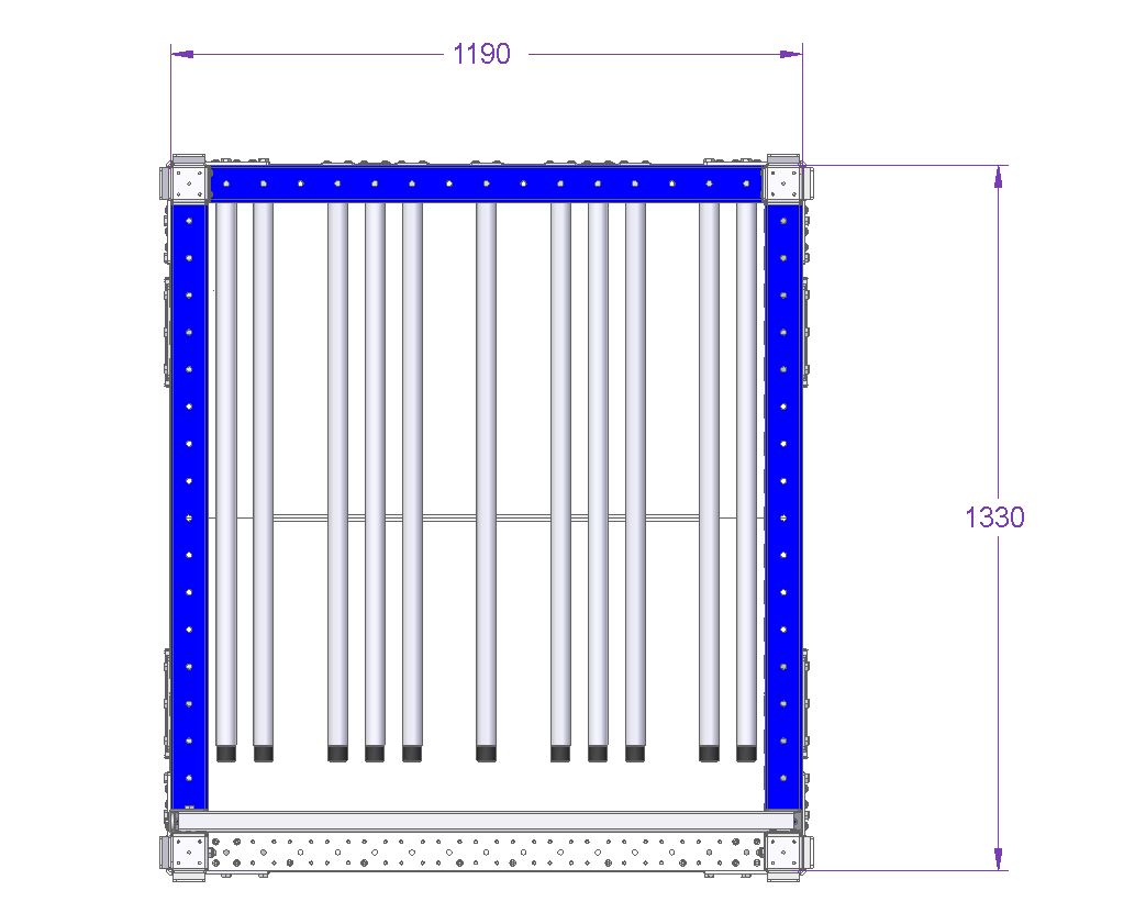 Rack For Bases - 1330 x 1190 mm