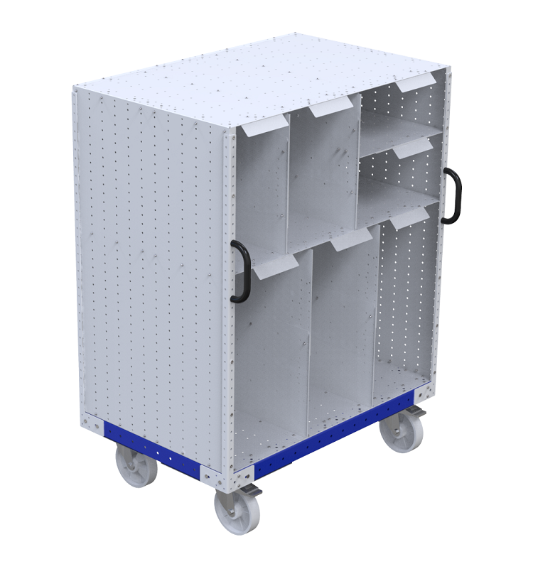 Shelf Cart For Cardboard - 1240 x 820 mm
