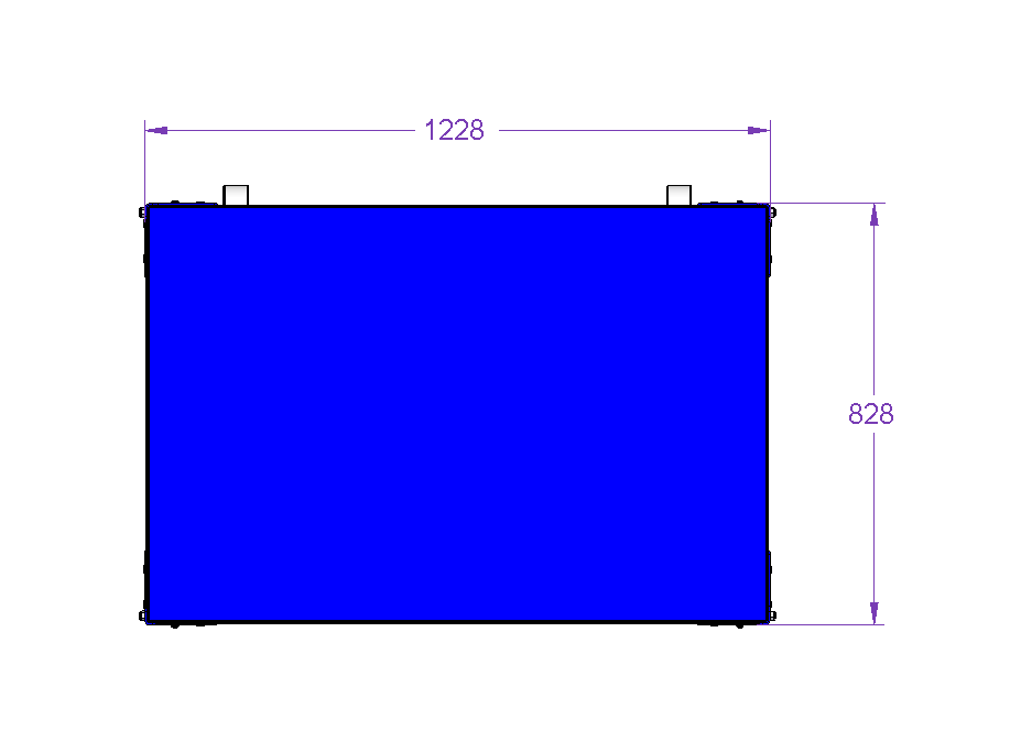 Still Shelf Cart 1220 x 820 mm