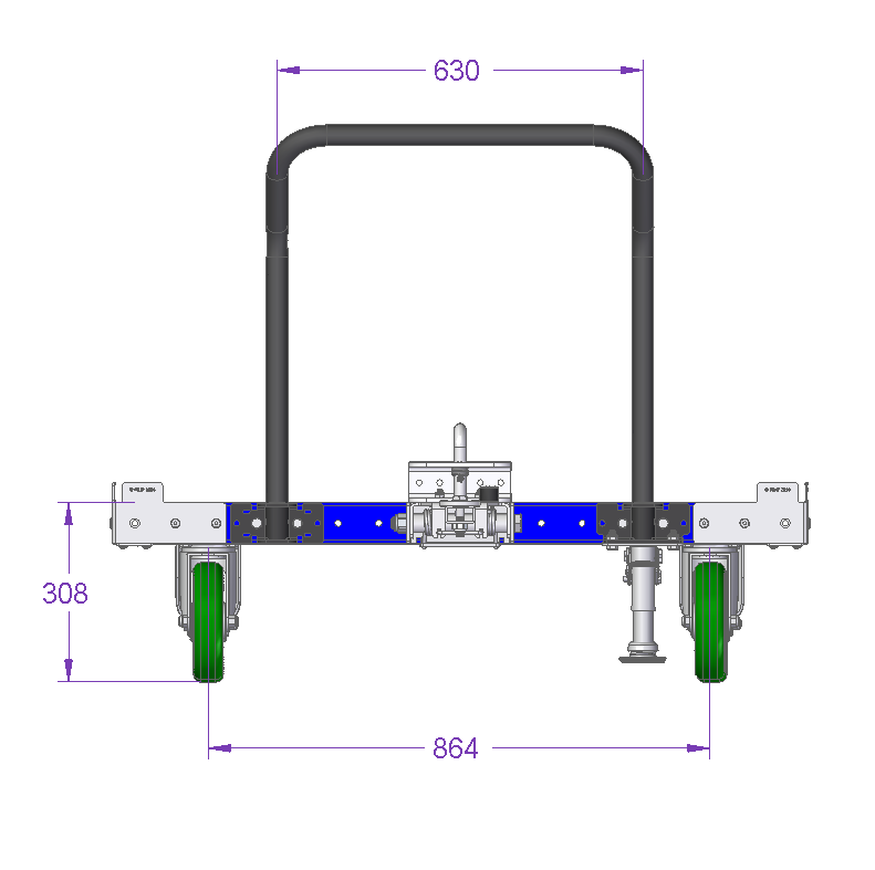 Tugger Cart - 1260 x 1190 mm