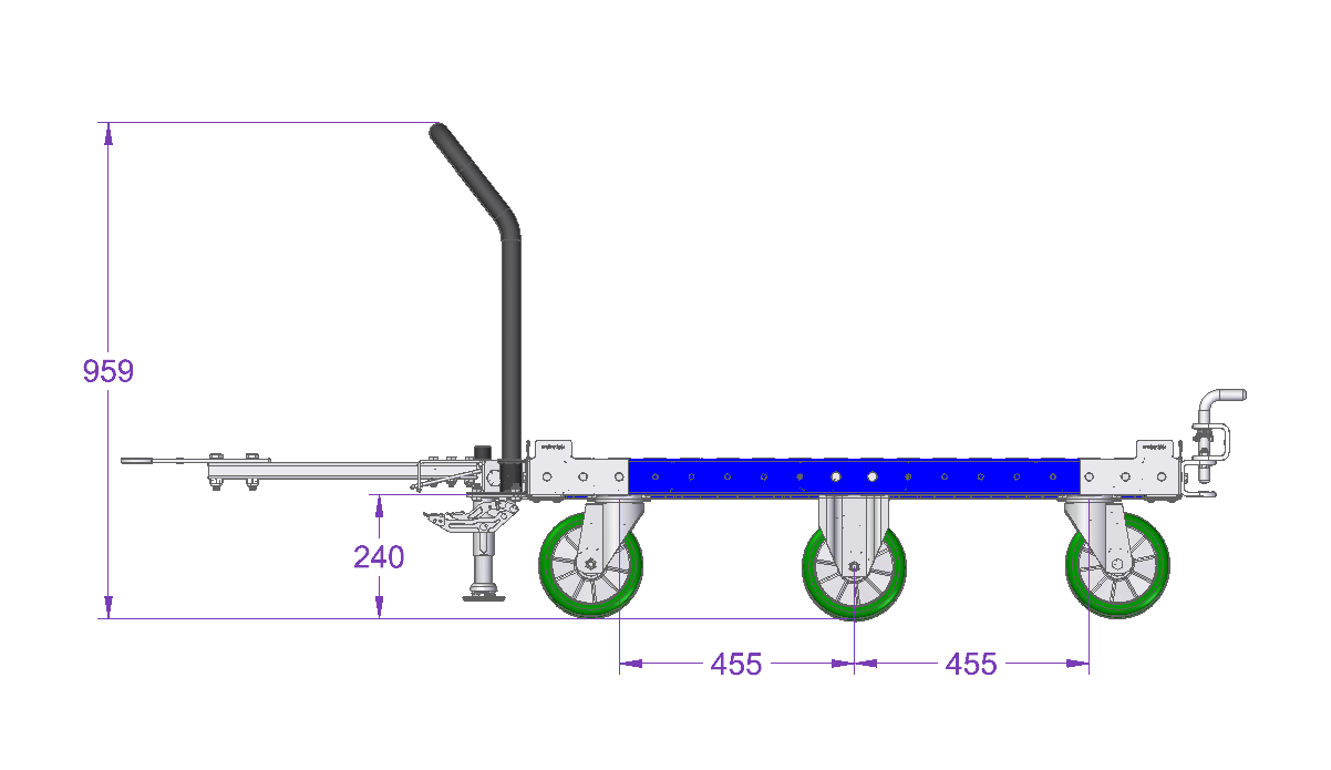Tugger Cart - 1260 x 1190 mm