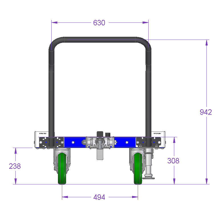Tugger Cart - 1260 x 840 mm