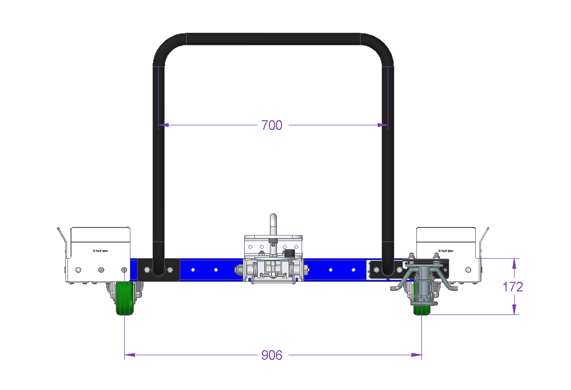 Tugger Cart - 1470 x 1260 mm