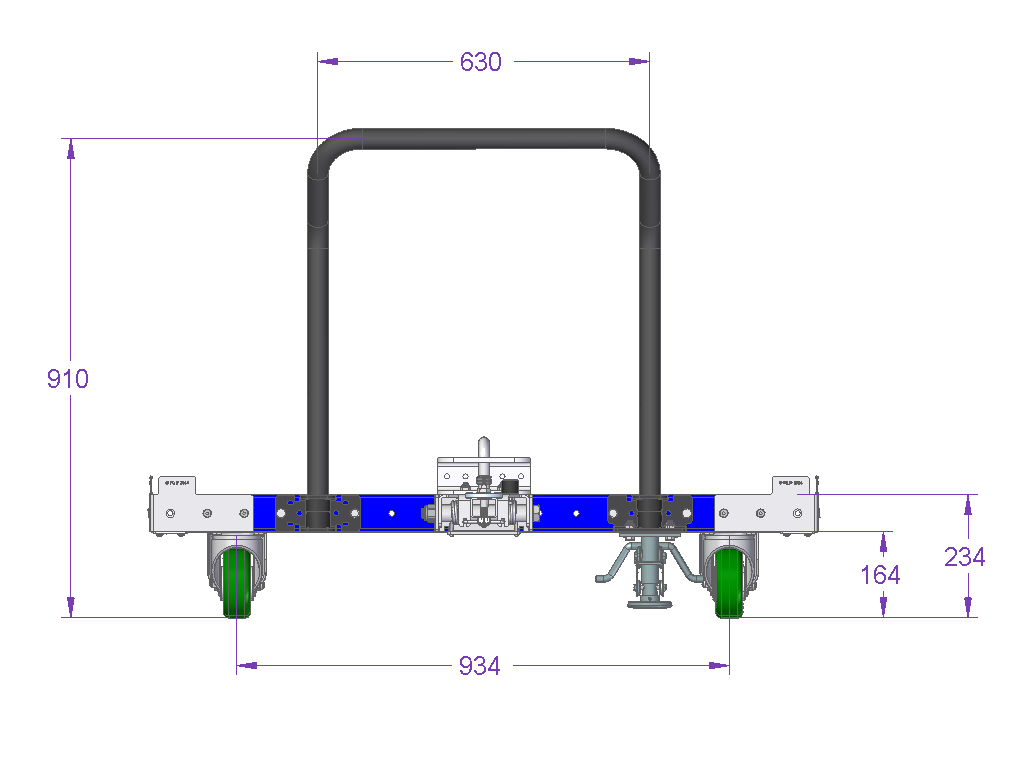 Tugger Cart 52 x 49 inch