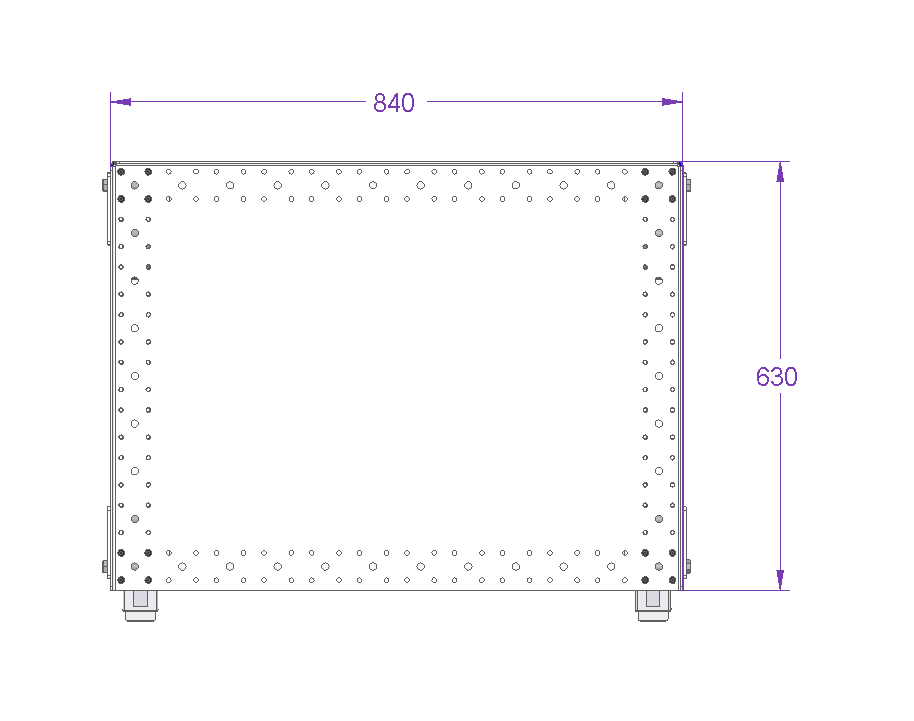 Worktable Cart - 840 x 630 mm