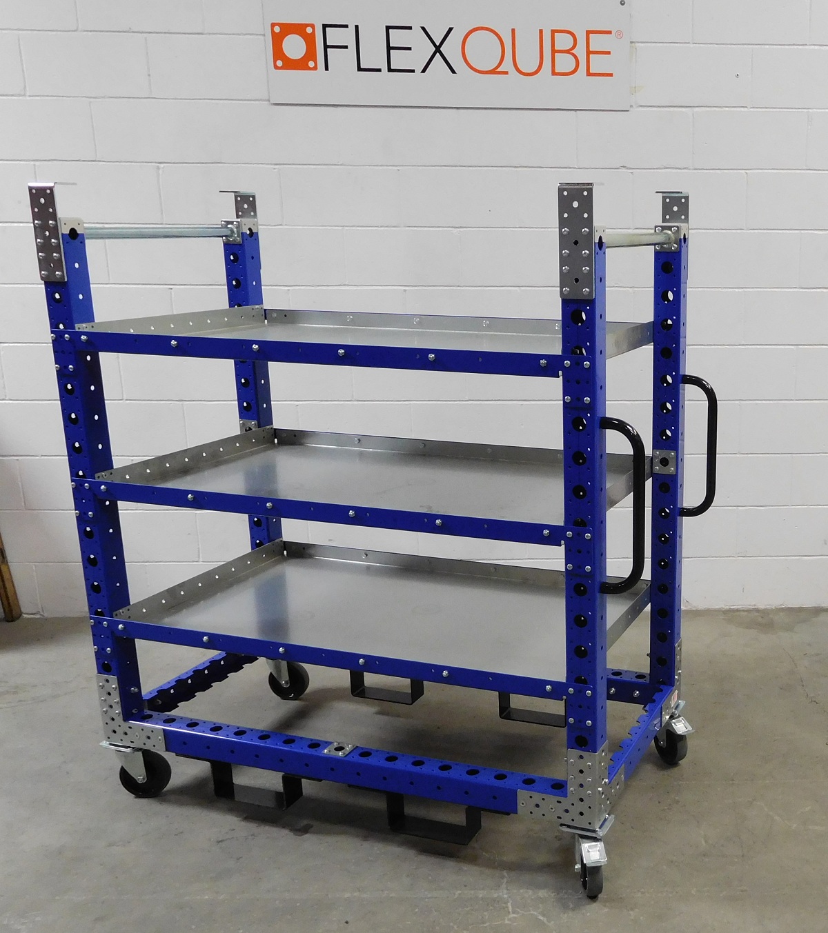 Daughter Cart (700 x 1330 mm) with Flat Shelves