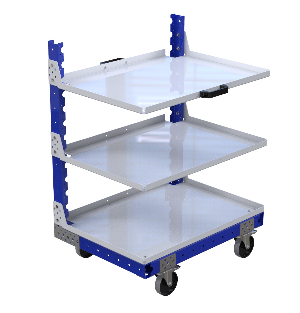Flat Shelf Cart - 840 x 630 mm