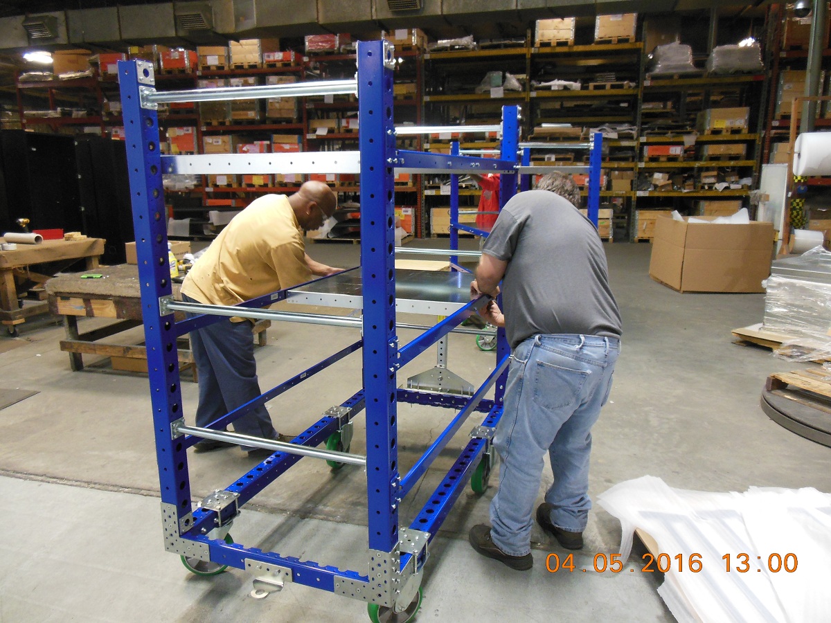 Flat Shelf Cart