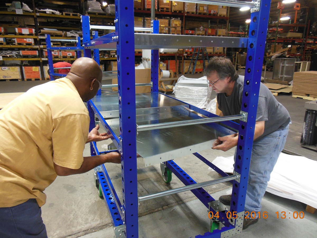 Flat Shelf Cart