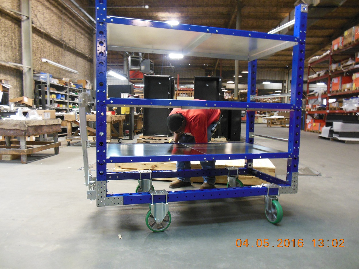 Flat Shelf Cart