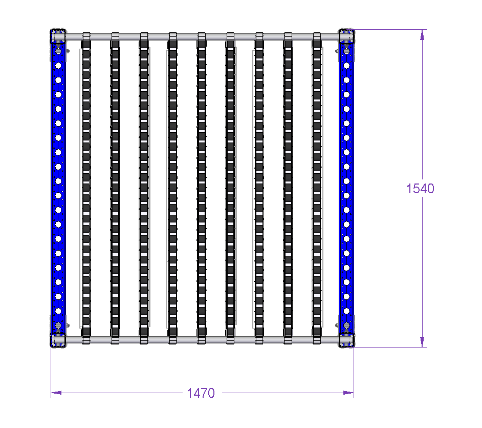Flow Rack - 1470 x 1540 mm