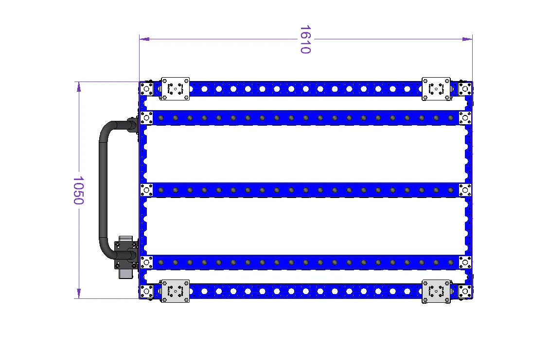 Cart for Hanging Tubes