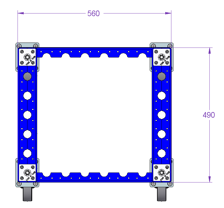 Kit cart 560 x 490 mm