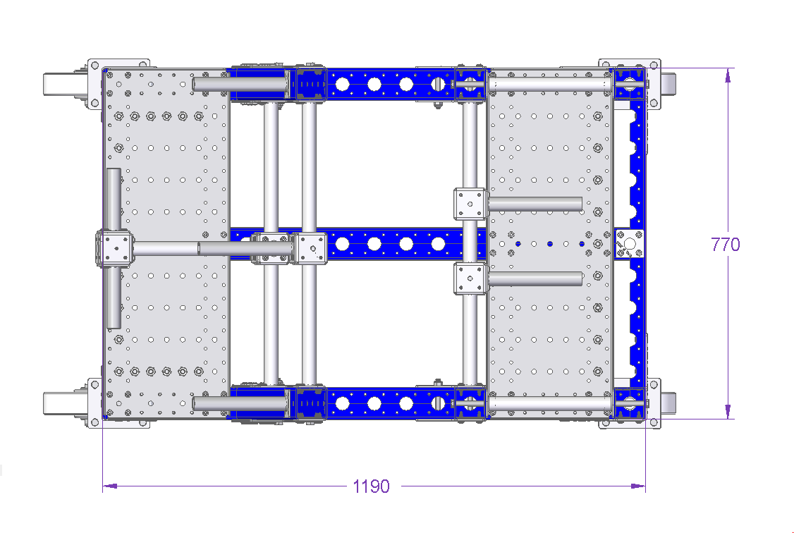 Angled Cart - 1190 x 770 mm