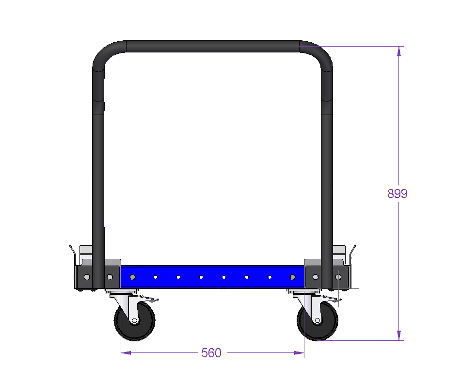Pallet Trolley 1260 x 840 mm