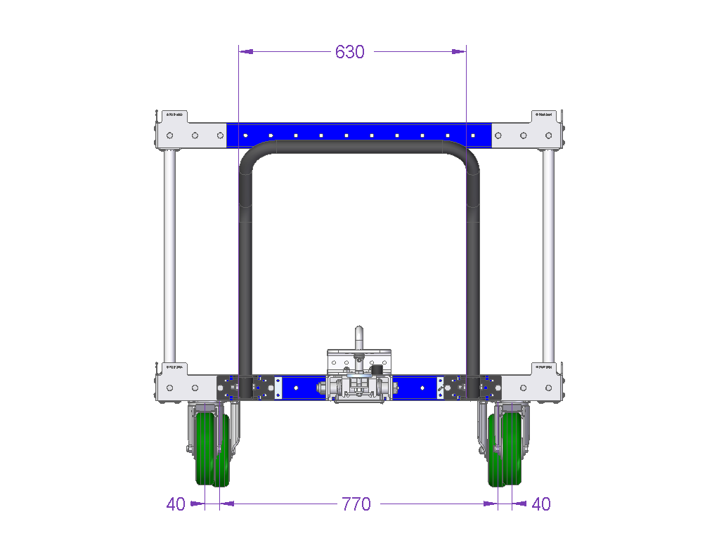 Cart for Roof Plates