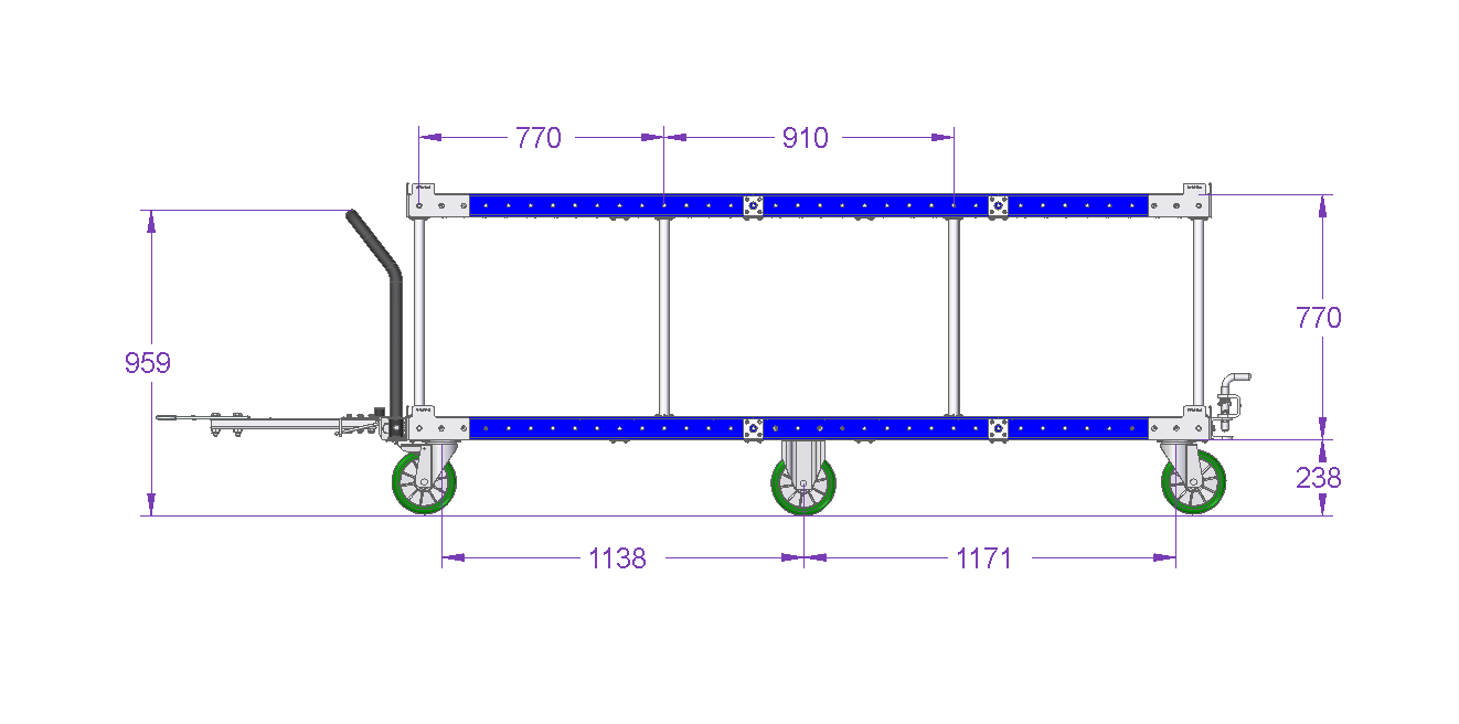 Cart for Roof Plates