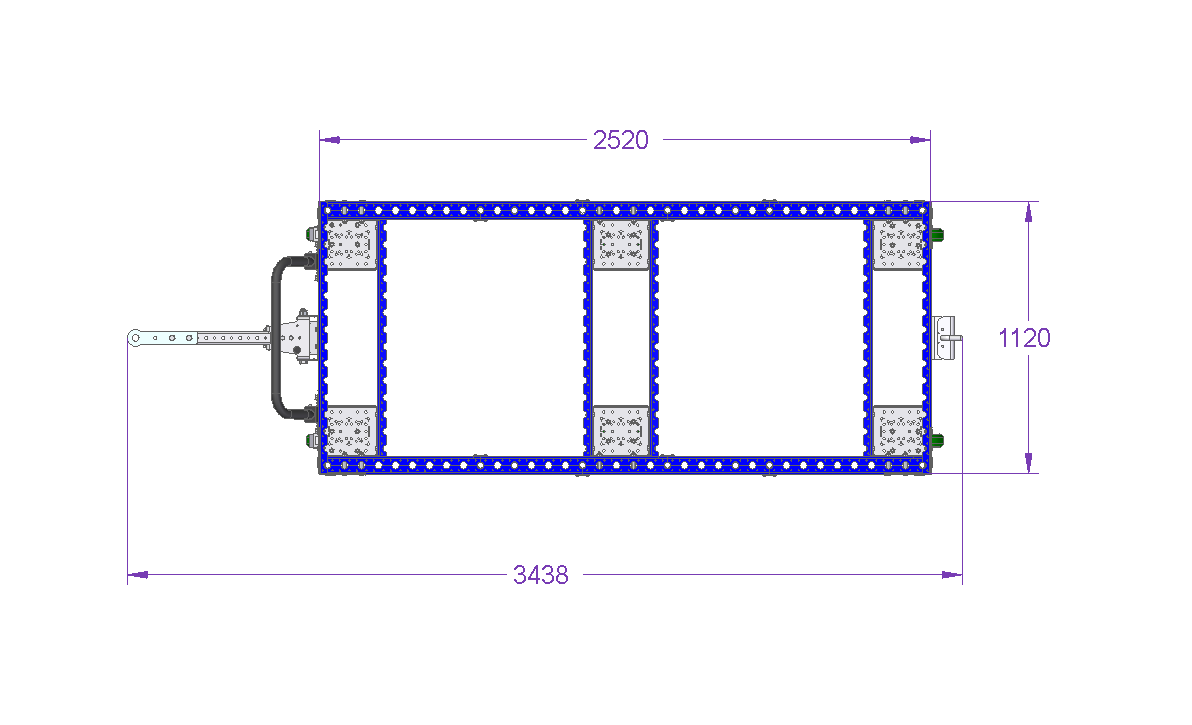 Cart for Roof Plates
