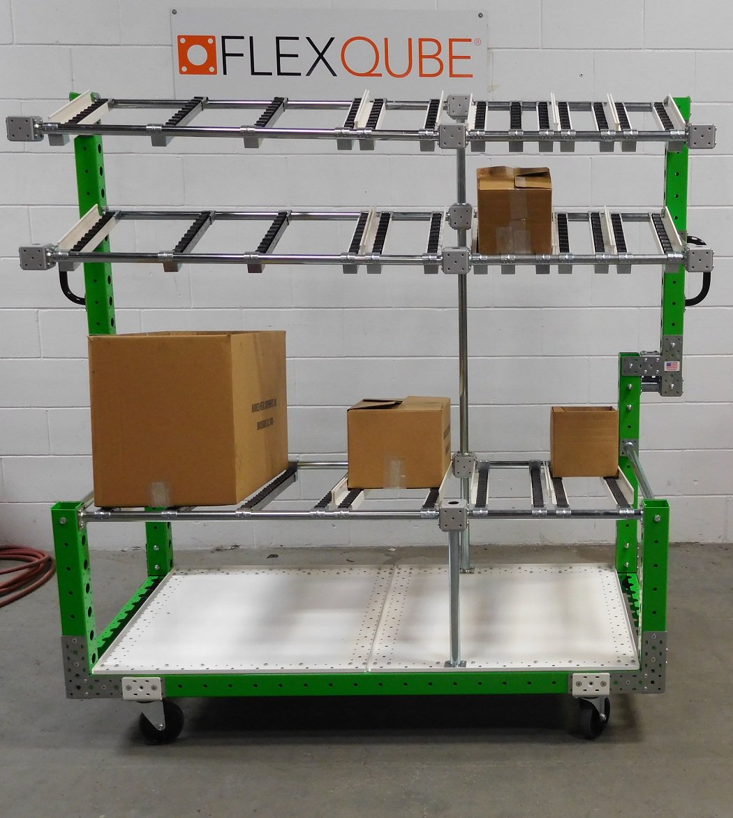 Matrerial Presentation Rack 1960 x 8450 mm