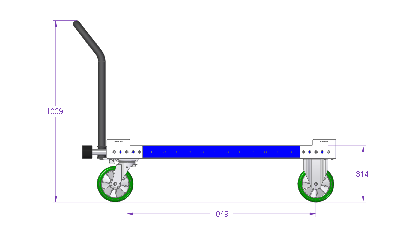 Pallet Cart - 1260 x 1260 mm