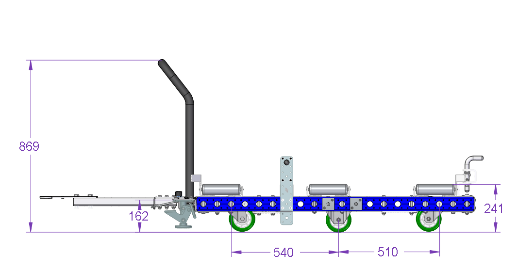 Roller Cart - 1400 x 1190 mm