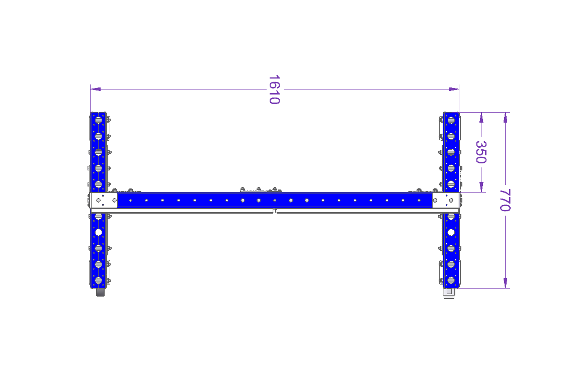 Shadow Board Stand - 1610 x 1260 mm