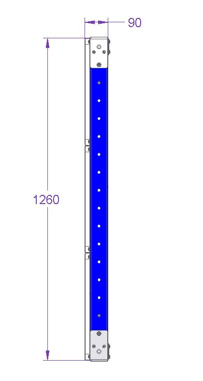 Shadow Board Stand - 1610 x 1260 mm