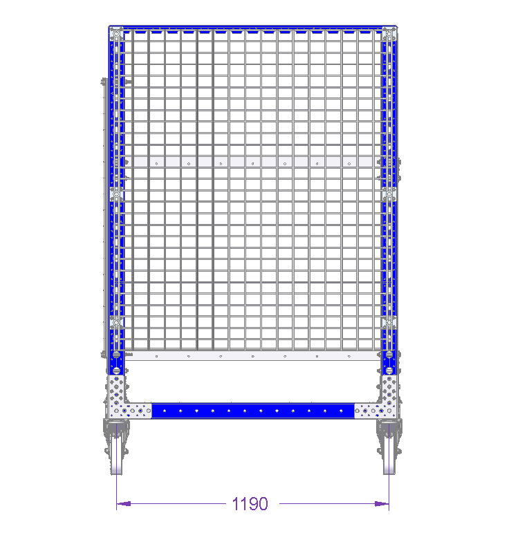 Shelf Cart - 2730 x 1260 mm
