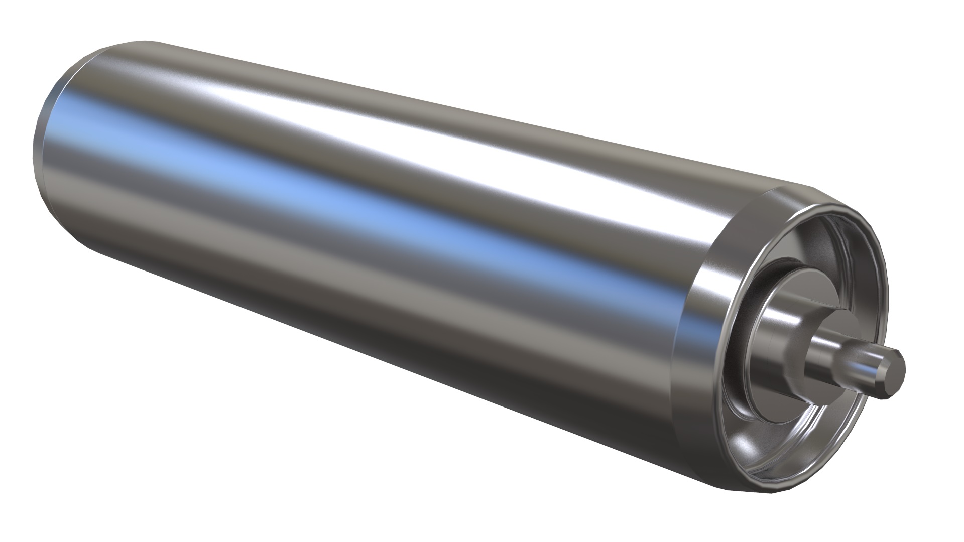 Steel Roller - 200 mm (8 mm Axle)