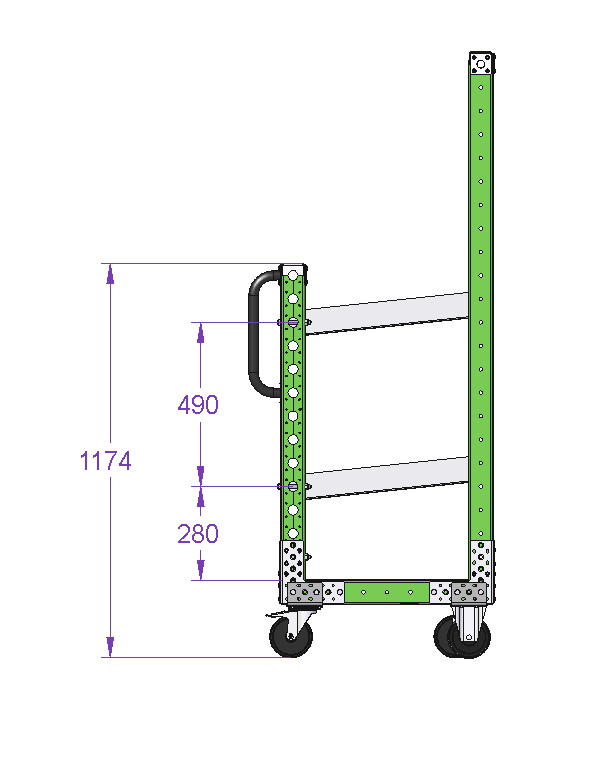 Tool Cart 630 x 770 mm