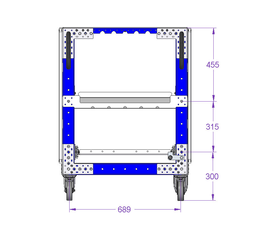 Tool cart - 770 x 630 mm