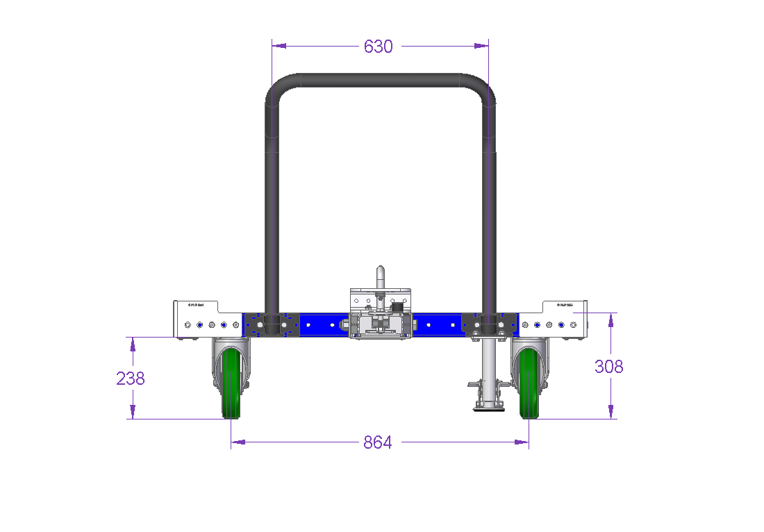 Tugger Cart - 1260 x 1190 mm