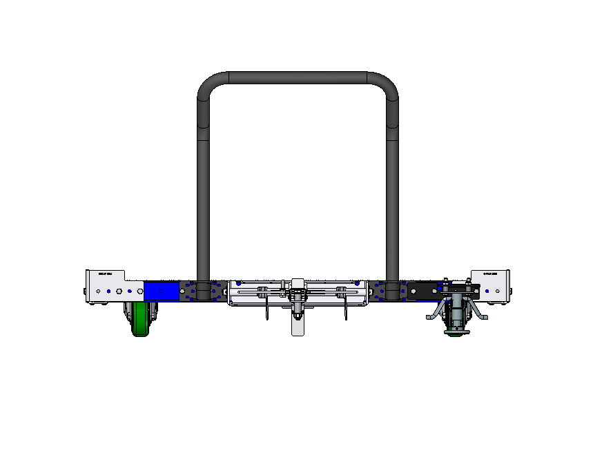 Low Rider Pallet Cart 80 x 55 inch