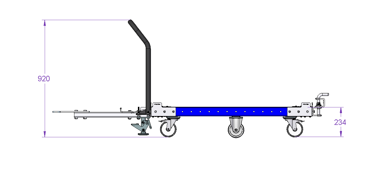 Tugger Cart 50 x 50 inch
