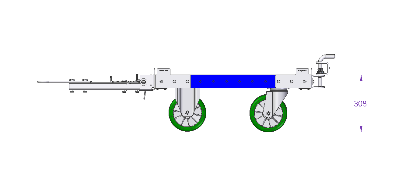 Tugger Cart 840 x 840 mm