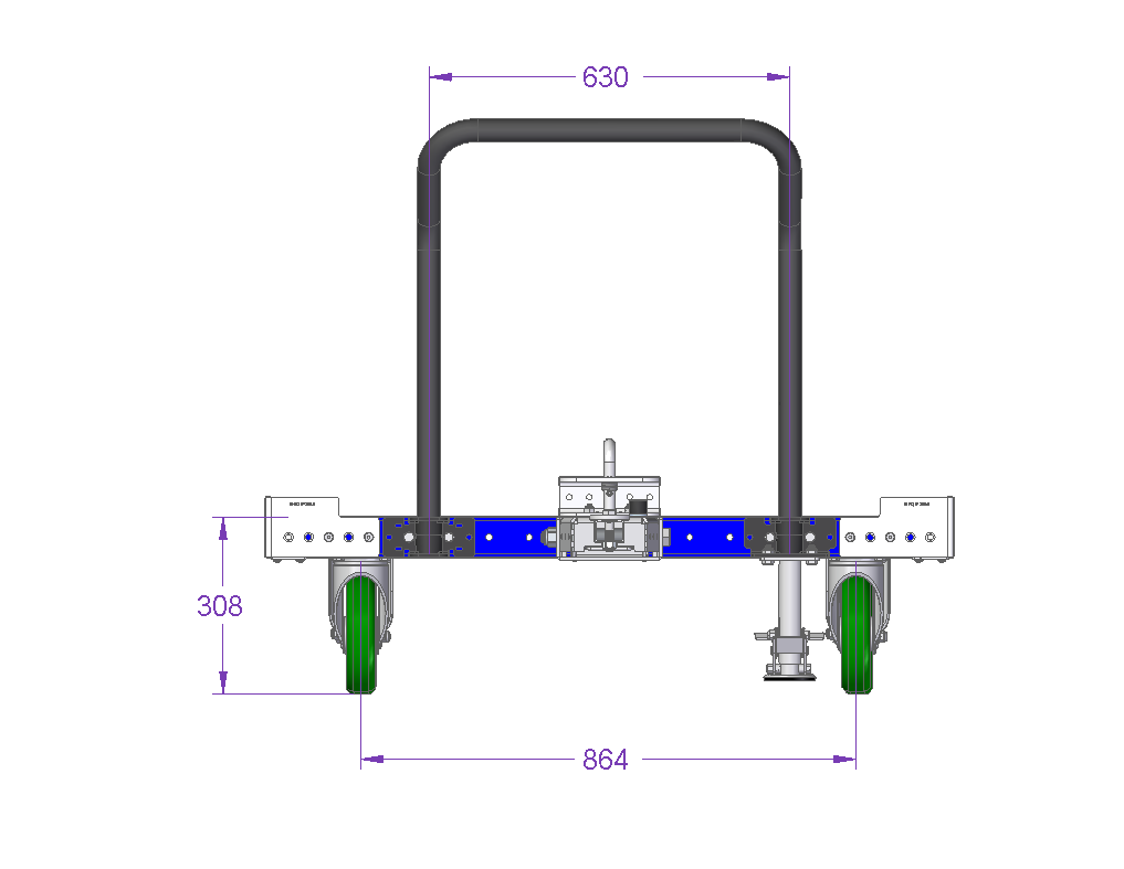 Tugger Cart - 1260 x 1190 mm