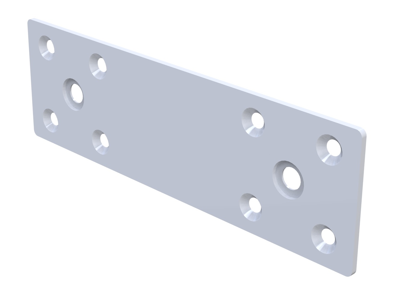 Label Adapter Plate - 210 x 70 mm