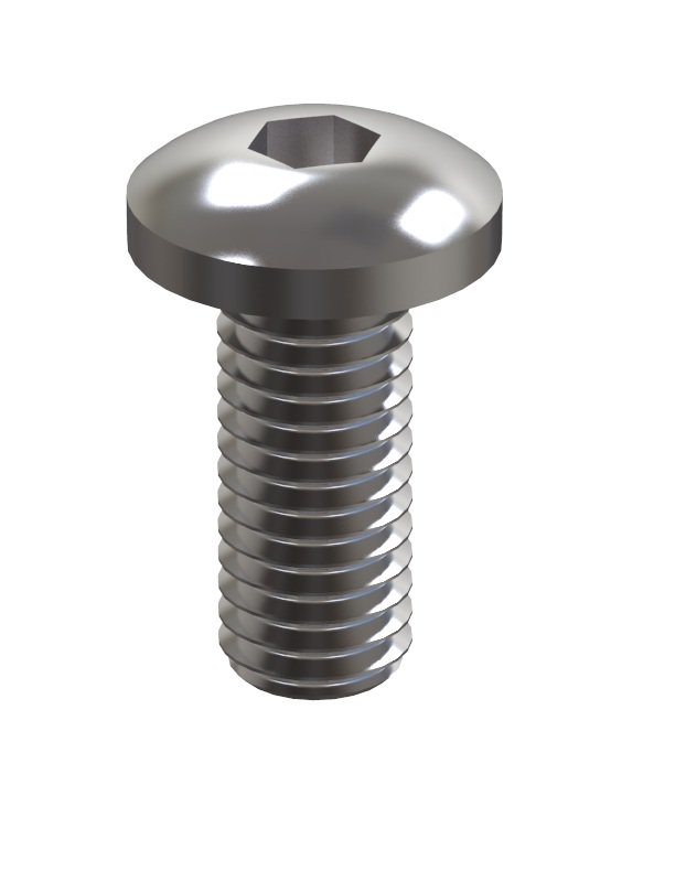 Round Head - M5 x 12 mm