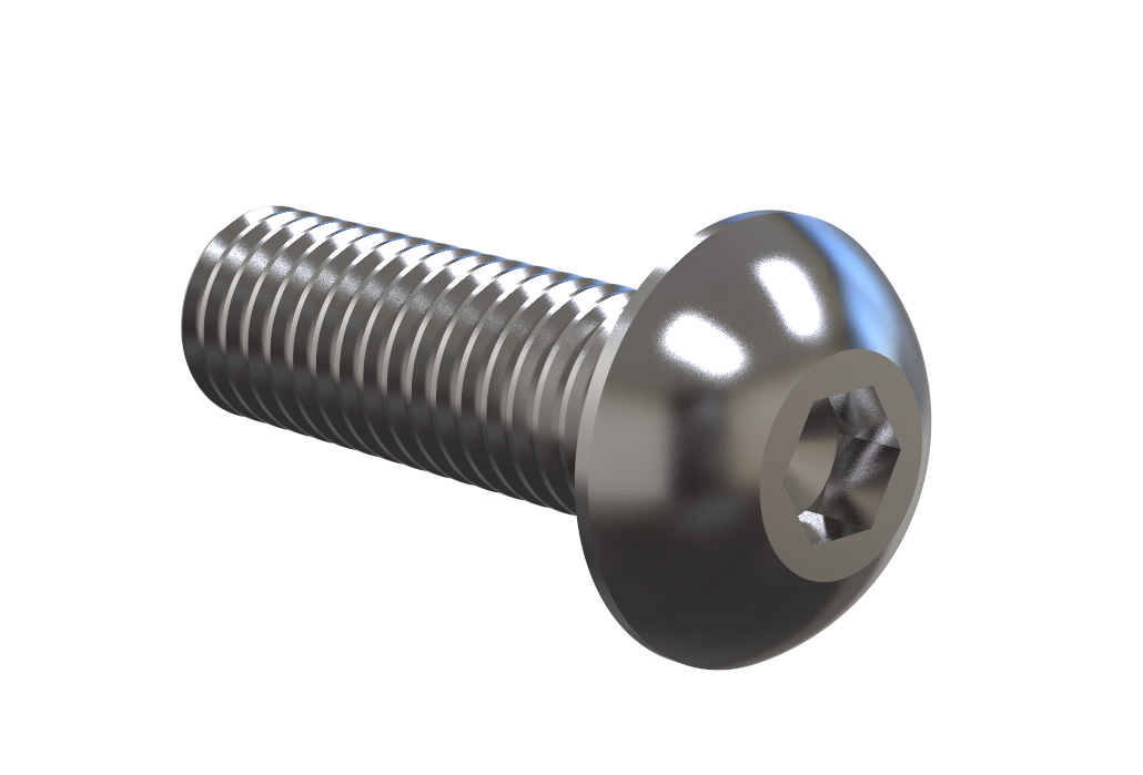 M5 x 16 Allen Round Head