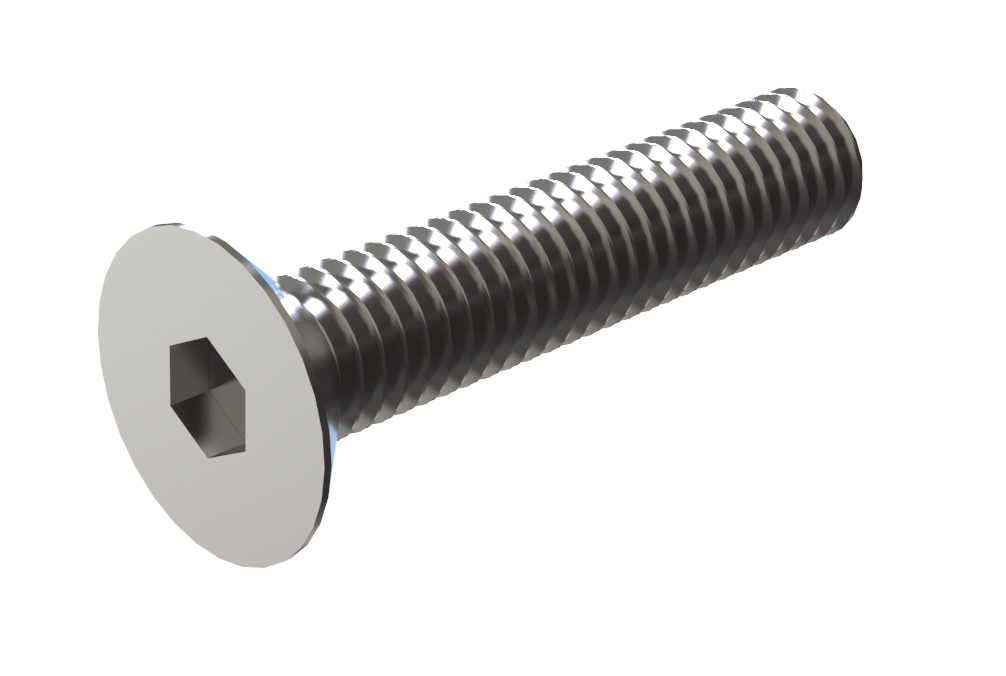 Countersunk Allen Head - M6 x 30 mm