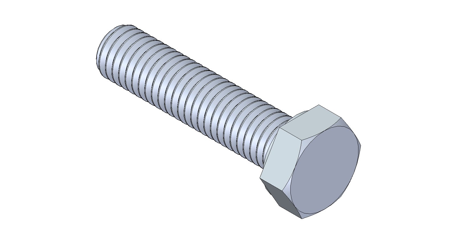 Hex Head Fully Threaded - M8 x 35 mm