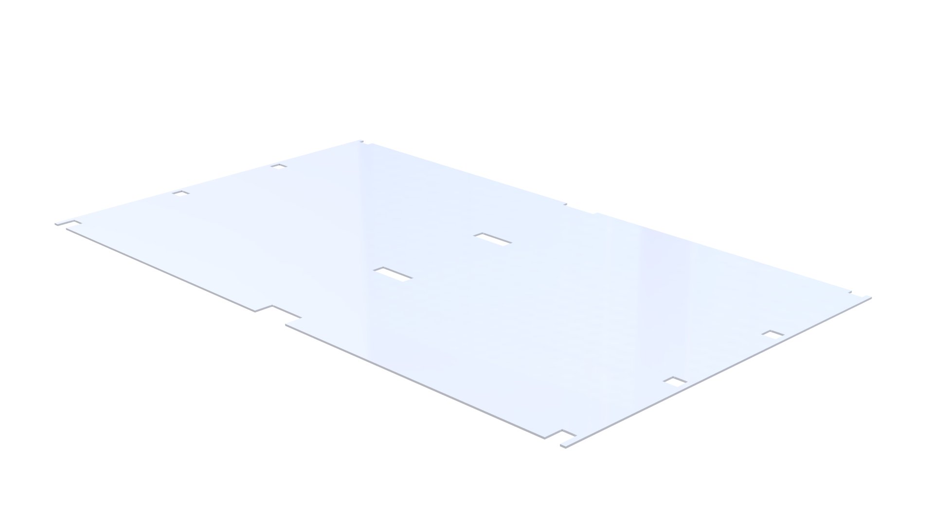 Plastic Bottom Plate - 1818 x 1083 mm